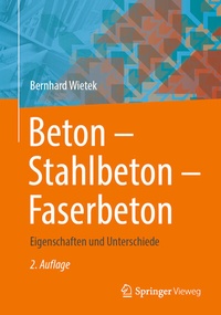 Abbildung von: Beton - Stahlbeton - Faserbeton - Springer Vieweg