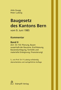 Abbildung von: Baugesetz des Kantons Bern - Stämpfli Verlag