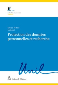 Abbildung von: Protection des données personnelles et recherche120 - Stämpfli Verlag