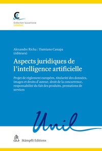 Abbildung von: Aspects juridiques de l'intelligence artificielle - Stämpfli Verlag