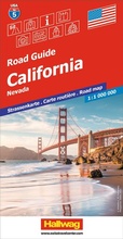 Cover: Hallwag Strassenkarte USA, California 1:1 Mio. - Hallwag K&uuml;mmerly+Frey