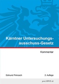 Cover: K&auml;rntner Untersuchungsausschuss-Gesetz - Pro Libris Verlagsgesellschaft