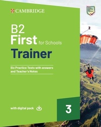 Abbildung von: B2 First For Schools Trainer 3 Trainer with Answers with Digital Pack - Cambridge University Press