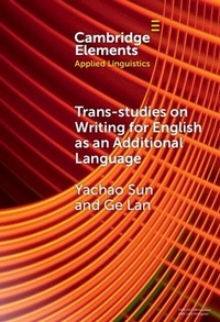 Abbildung von: Trans-studies on Writing for English as an Additional Language - Cambridge University Press
