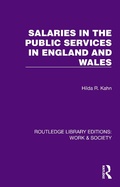 Cover: Salaries in the Public Services in England and Wales - Routledge