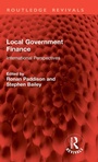 Cover: Local Government Finance - Routledge