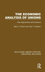 Cover: The Economic Analysis of Unions - Routledge