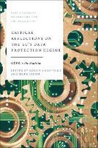 Abbildung von: Critical Reflections on the EU's Data Protection Regime - Hart Publishing