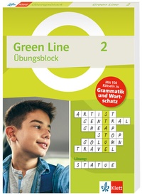 Abbildung von: Green Line 2 (ab 2021) Klasse 6 - Übungsblock zum Schulbuch - Klett
