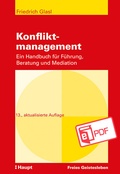 Cover: Konfliktmanagement - Haupt Verlag