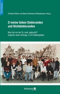 Cover: O meine lieben Doktoranden und Nichtdoktoranden - Lehmanns Media