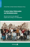 Cover: O meine lieben Doktoranden und Nichtdoktoranden - Lehmanns Media
