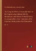 Cover: The Complete Works of Venerable Bede - Outlook Verlag