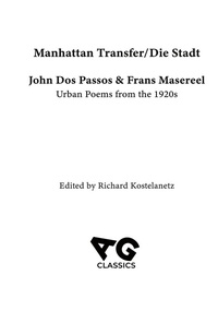 Enlarge image Cover: Manhattan Transfer / Die Stadt - Avant-Garde Classics