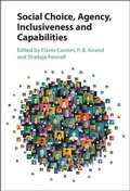Cover: Social Choice, Agency, Inclusiveness and Capabilities - Cambridge University Press