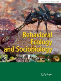 Abbildung von: Behavioral Ecology and Sociobiology - Springer