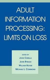 Enlarge image Cover: Adult Information Processing - Academic Press