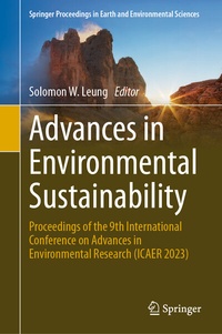Abbildung von: Advances in Environmental Sustainability - Springer