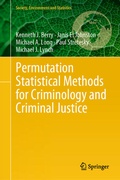 Cover: Permutation Statistical Methods for Criminology and Criminal Justice - Springer