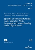 Cover: Sprache und Interkulturalit&auml;t in der digitalen Welt / Language and Interculturality in the Digital World - Peter Lang Verlag