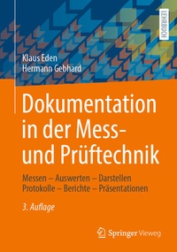 Bild vergrößern Bild: Dokumentation in der Mess- und Prüftechnik - Springer Vieweg