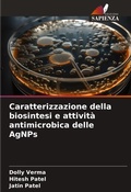 Cover: Caratterizzazione della biosintesi e attivita antimicrobica delle AgNPs - Edizioni Sapienza
