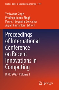 Abbildung von: Proceedings of International Conference on Recent Innovations in Computing - Springer