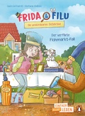 Cover: Frida und Filu - Die unsichtbaren Detektive - Der verflixte Flohmarkt-Fall - Penguin Junior