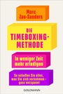 Cover: Die Timeboxing-Methode - Goldmann