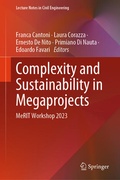 Cover: Complexity and Sustainability in Megaprojects - Springer