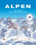 Cover: Alpen. Die Kunst der Panoramakarte - Prestel