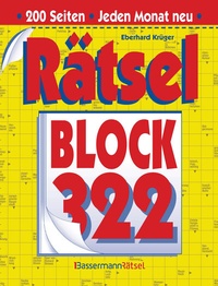 Abbildung von: Rätselblock 322 - Bassermann