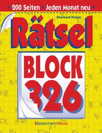 Abbildung von: Rätselblock 326 - Bassermann