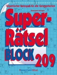 Abbildung von: Superrätselblock 209 - Bassermann