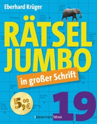 Abbildung von: Rätseljumbo in großer Schrift 19 - Bassermann