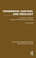 Cover: Ownership, Control and Ideology - Routledge
