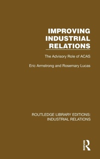 Enlarge image Cover: Improving Industrial Relations - Routledge