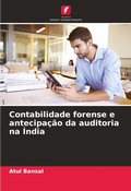 Cover: Contabilidade forense e antecipacao da auditoria na India - Edicoes Nosso Conhecimento