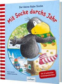 Abbildung von: Der kleine Rabe Socke: Mit Socke durchs Jahr - Esslinger