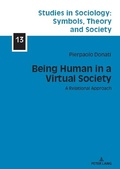 Cover: Being Human in a Virtual Society - Peter Lang Verlag