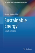 Cover: Sustainable Energy - Springer