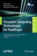 Cover: Pervasive Computing Technologies for Healthcare - Springer