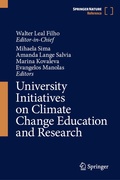 Cover: University Initiatives on Climate Change Education and Research - Springer