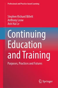 Enlarge image Cover: Continuing Education and Training - Springer