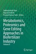 Cover: Metabolomics, Proteomics and Gene Editing Approaches in Biofertilizer Industry - Springer