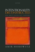 Cover: Intentionality Deconstructed - OUP eBook