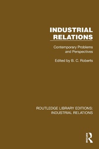 Abbildung von: Industrial Relations - Routledge