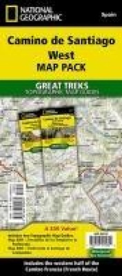 Abbildung von: Camino de Santiago - Camino Frances West Map Pack Bundle - National Geographic Maps