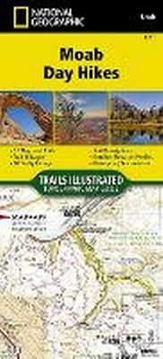Abbildung von: Moab Day Hikes Map Guide - National Geographic Maps