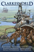 Cover: Clarkesworld Magazine Issue 211 - Wyrm Publishing